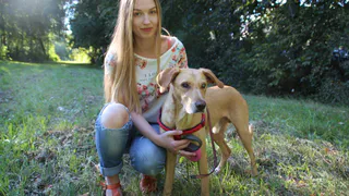 Нашелся дом для расстрелянной собаки