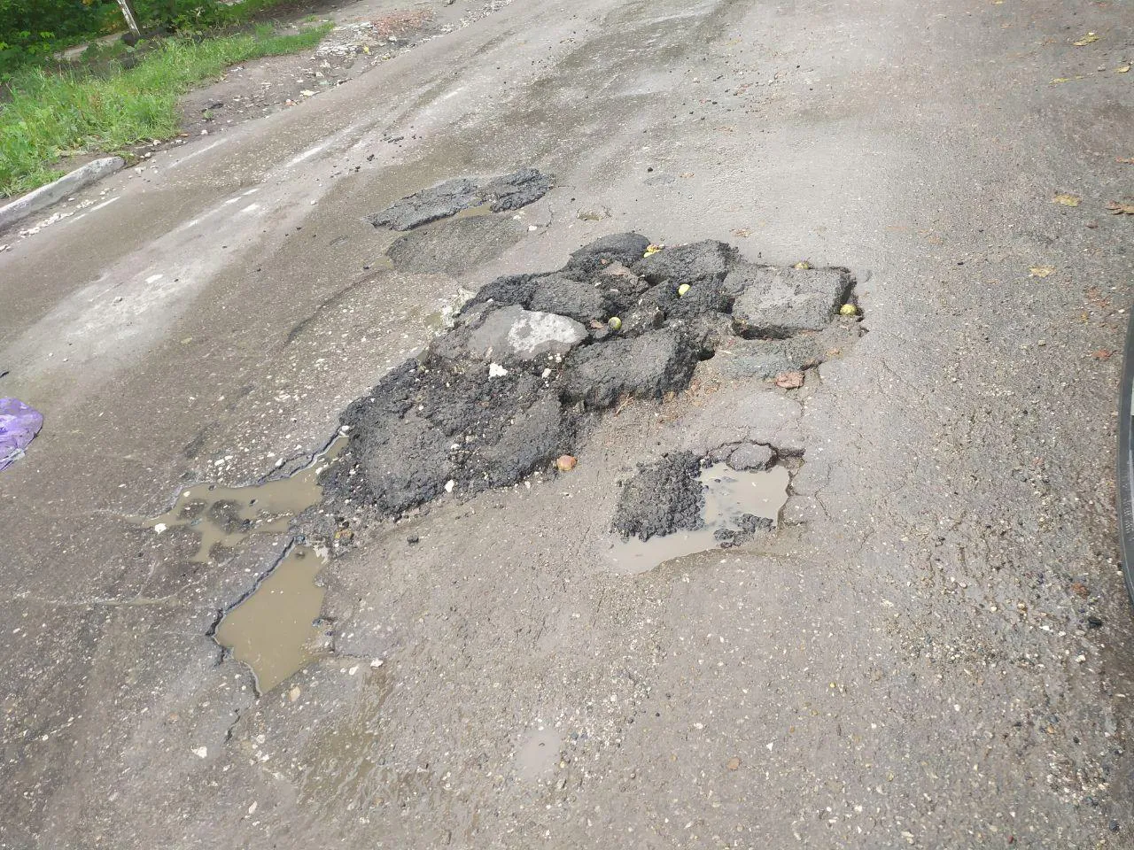Яблоки, плюшевые зайцы и фаллосы: как еще рязанцы заделывают ямы