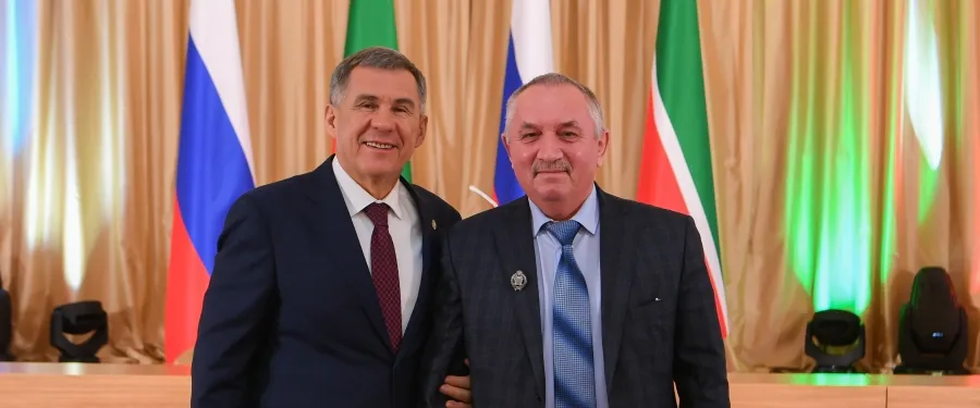 Нижнекамец получил награду федерального значения