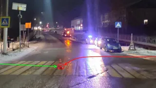 Автоледи за рулем Nissan сбила пенсионера на "зебре" в Сысольском районе Коми