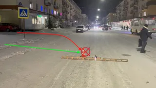 Пешеход получил травмы после столкновения с грузовиком в Коми