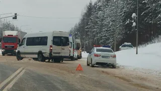 В ДТП под Сыктывкаром пять пассажирок микроавтобуса получили травмы