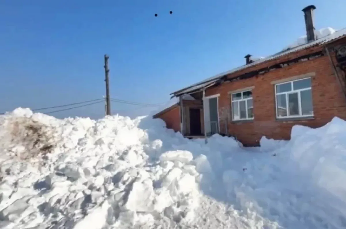 В Удмуртии двое 10-летних детей госпитализированы после схода снега с крыши