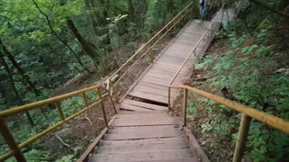 "Черт ногу сломает": чебоксарцы недовольны состоянием спуска к Новосельскому пляжу в Северо-Западном районе