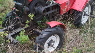 Погиб под мини-трактором:  смертельное ДТП в Сапожковском районе