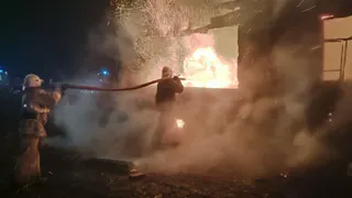 В частном доме Ковровского района случился пожар, в результате которого погиб человек