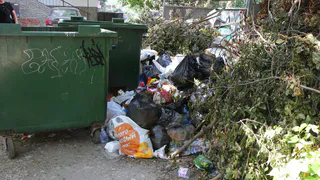 Елена Сорокина объехала свалки на мусорных площадках в центре Рязани