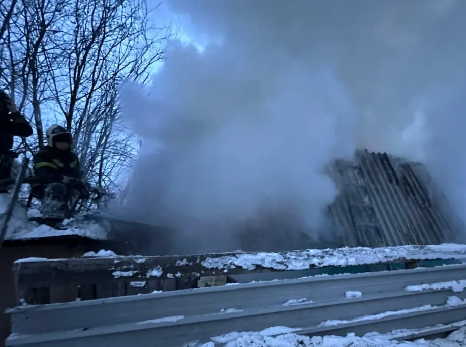 В Коми за два дня потушили гараж, бытовку, склад, автомобиль и баню