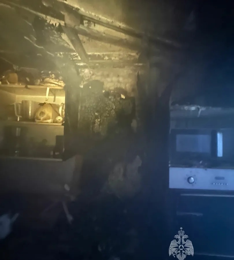 В Татарстане спасатели во время пожара спасли троих, двое из которых дети