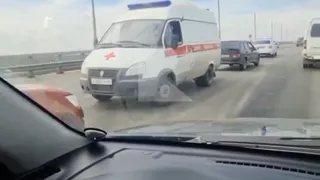 ДТП на Солотчинском мосту: столкнулись четыре машины