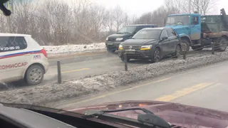 На Северной Окружной произошла авария: собирается пробка