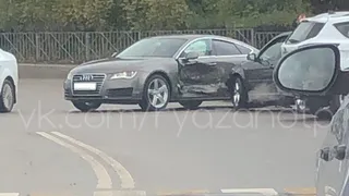 Водитель "Ауди" влетел  кругленькую сумму: на перекрестке улицы Солнечная произошло ДТП