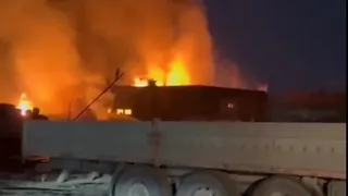 Во Владимире устраняют последствия крупного пожара