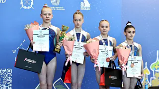 Юные гимнастки региона завоевали две «бронзы» на первенстве России в Санкт-Петербурге