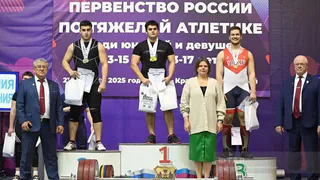 Юные тяжелоатлеты из Струнино завоевали два «серебра» на Первенстве России