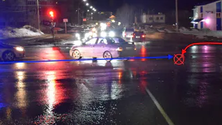 В Коми столкнулись две иномарки