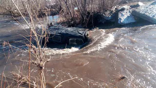 В Сасове автомобиль уплыл от своего владельца