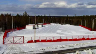 В Усинске временно закрыта лыжная трасса на подготовку к новому сезону