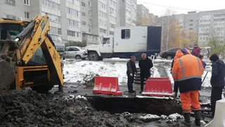 В Пензе произошла авария на водопроводе в районе Севера