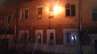 В Сасовском районе полицейские спасли пенсионера из горящей квартиры