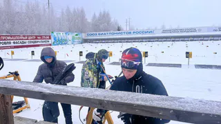 Юные биатлонисты из Владимира выступают на Первенстве России в Саранске