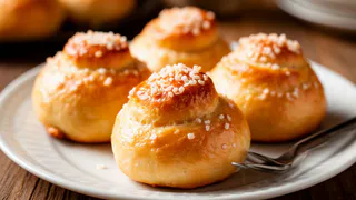 Секрет пышных булочек с заварным кремом – мягкие как облачко даже на третий день и с глянцевой корочкой
