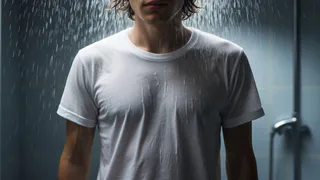 Горячий душ в футболке — не странность: пять способов вернуть одежде прежний размер за один вечер