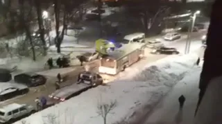 Во Владимире автобус сбил женщину на улице Диктора Левитана