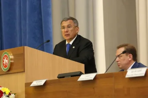 Рустам Минниханов принял участие в общем собрании акционеров «Нижнекамскнефтехима»