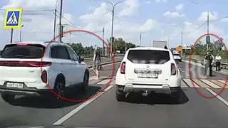 В Рязани 31 мая электромобиль сбил 47-летнюю женщину на глазах у инспектора ГАИ 