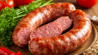 Натуральная домашняя колбаса без специальной оболочки в духовке - простой способ приготовления