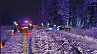 В Коми водитель Ford вылетел на встречную полосу и погиб в лобовом столкновении