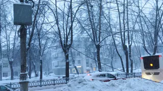 В Рязани 3 декабря объявлено метеопредупреждение из-за сильного снегопада