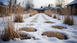 3 крупы из магазина заменяют мне целую тонну навоза. Раскидываю зимой по снегу, весной удобрения не покупаю