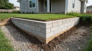 Используйте вместо камней утеплитель: отмостка с «пенным» материалом — и фундамент больше не мерзнет