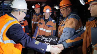 Участок № 9 шахты "Воркутинская" досрочно выполнил годовое плановое задание