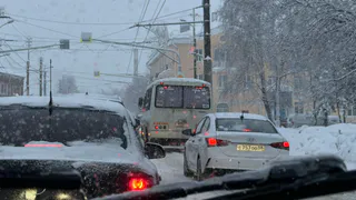 В Пензе расчистка дорог начала прерываться на середине работ