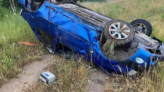В Рязанской области при опрокидывании 15 июля Renault погиб 55-летний водитель