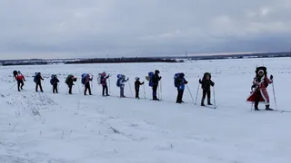 Завершился лыжный агитпоход «Звездный» в Кузнецке