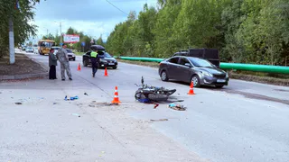 В Коми по вине водителя-автомобилиста погиб подросток на мотоцикле