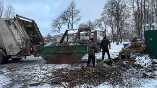 Во Владимире продолжают плановый вывоз мусора из частного сектора