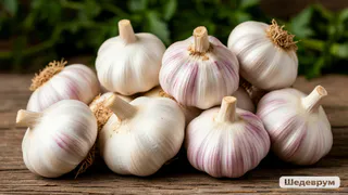 До 25 мая чесноку — обязательно: 40 миллилитров в воду — и головки попрут размером с арбуз, крупными, ядреными и сочными