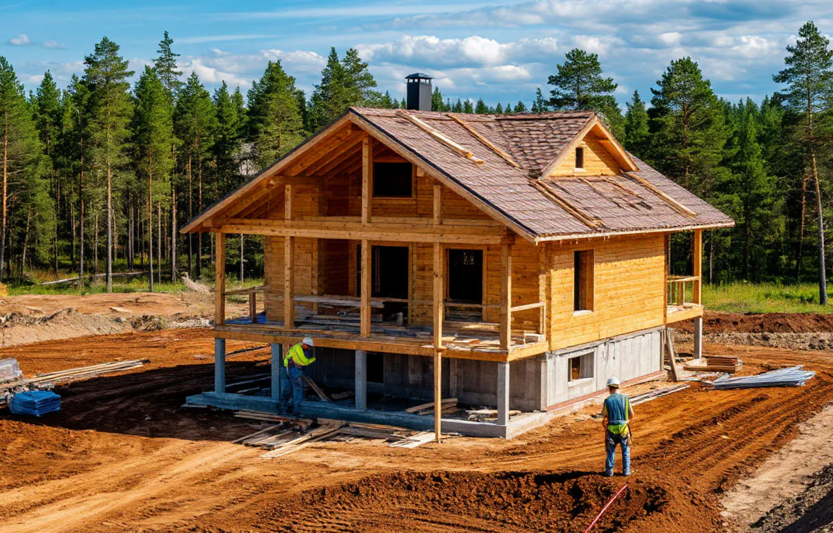 В Финляндии давно не делают бетонную отмостку, а у нас с ней каждый дом. Вот чем финны ее заменили - удобно и эффективно