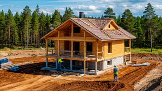 В Финляндии давно не делают бетонную отмостку, а у нас с ней каждый дом. Вот чем финны ее заменили - удобно и эффективно