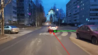 В Сыктывкаре водитель иномарки сбил девочку