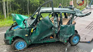 В Алатырском округе погиб водитель ВАЗа, влетевший в Mercedes