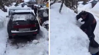 Владимирец устроил драку, желая прогнать с дороги снегоуборочную технику