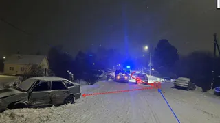 В Коми малоопытная водительница спровоцировала ДТП с 3-мя пострадавшими