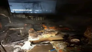 Пожар в Казани: двое спасены, один погиб