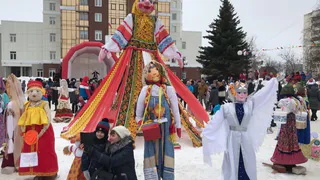 Сегодня в Магнитогорске дважды сожгут чучело Масленицы